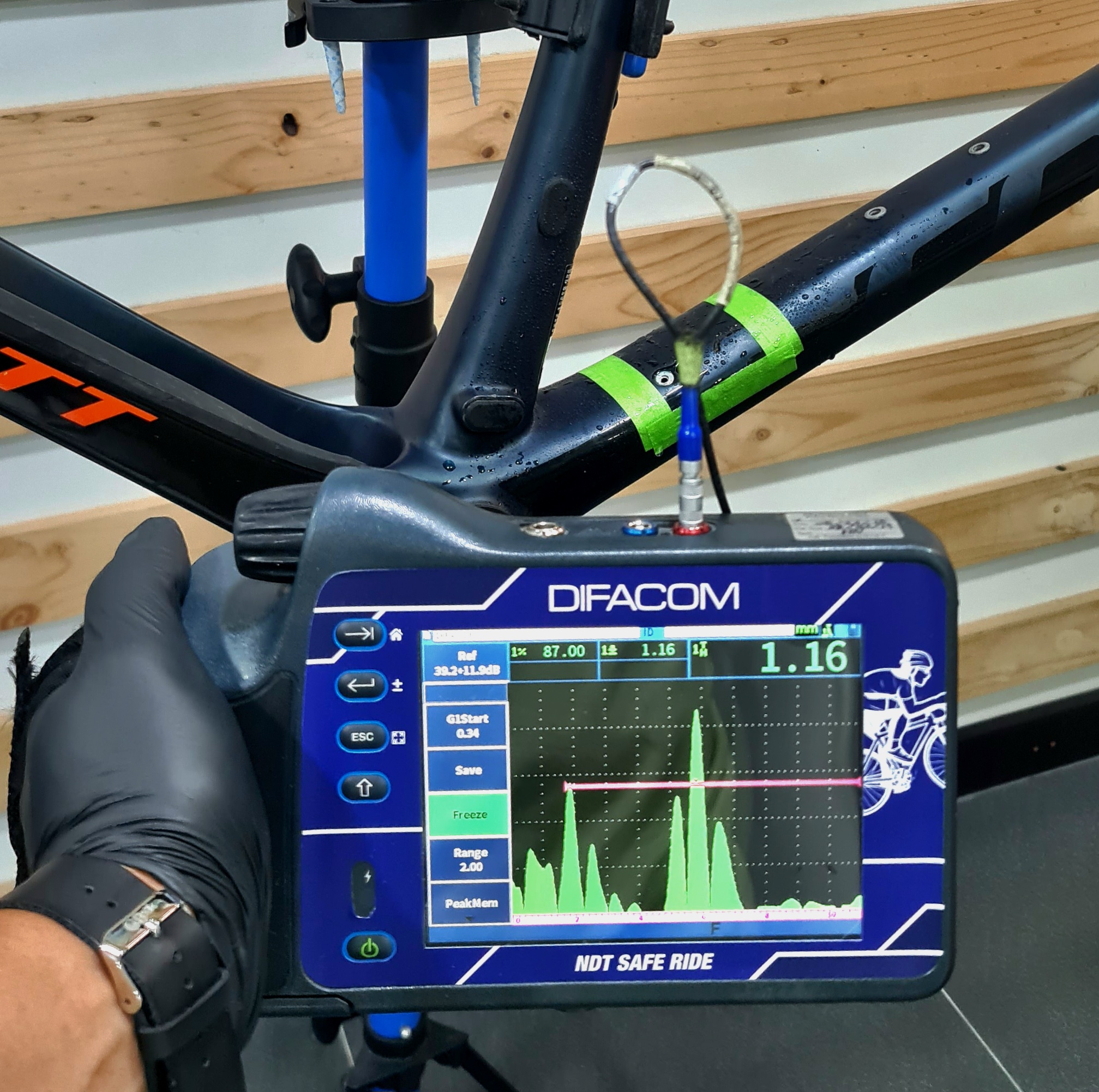 INSPECCIÓN COMPLETA POR ULTRASONIDO CON INFORME